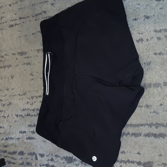 Lululemon Run Times Short II *4"Black reflective zipper - Picture 7 of 12